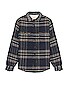 view 1 of 3 High Pile Fleece Plaid CPO in Navy Summit Plaid