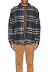 view 3 of 3 High Pile Fleece Plaid CPO in Navy Summit Plaid