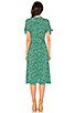view 3 of 3 Nina Midi Dress in Vintage Bloom Print Green