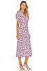 Marie Louise Midi Dress, view 2, click to view large image.