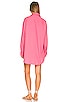 view 4 of 4 VEGA 셔츠 원피스 in Hot Pink