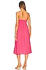 view 3 of 3 Bryssa Midi Dress in Hot Pink