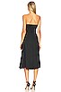 view 3 of 3 x REVOLVE El Mar Midi Dress in Black