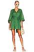 view 1 of 4 Lucita Smock Dress in Dark Green