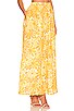 view 2 of 4 Danita Maxi Skirt in Marigold Canaria Floral