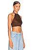 view 2 of 4 X REVOLVE Roccella Top in Chocolate Brown