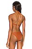 view 3 of 4 Liu Bikini Top in Plain Spice