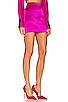view 2 of 4 Seamed Mini Skirt in Magenta