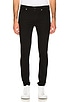 view 1 of 4 JAGGER SKINNY 데님 in Black
