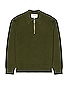 view 1 of 3 Polo Sweater in Khaki Green