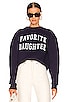 view 1 of 4 COLLEGIATE スウェットシャツ in Navy