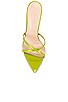 view 4 of 5 Donatella Mule in Lime