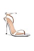 view 2 of 5 The Ford Sandal in Silver Snakeskin