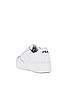view 3 of 6 FX-115 Sneaker in White, Fila Navy, & Fila Red