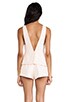 view 4 of 4 Stranger In Paradise Playsuit in Apricot