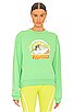 view 1 of 4 Desert Angels Crop Sweatshirt in Green