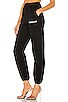 view 3 of 4 Angels Patch Jogger in Black