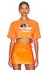 view 1 of 4 Vintage Angels Cropped T-Shirt in Orange