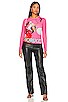 view 5 of 5 Gum Logo Long Sleeve Top in Pink