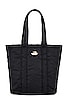 view 1 of 4 Puffer Tote Bag in Black