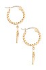 view 2 of 3 Perla Hoops in Gold