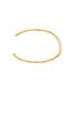 view 2 of 3 Fara Bangle in Gold & Clear