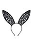 view 2 of 2 Lace Bunny Ears in Black