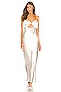 view 4 of 4 Bow Slip Dress in Ivory
