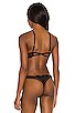 view 3 of 4 FOXY LACE ハーフカップブラ in Black