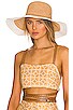 view 1 of 3 Lucia Brim Sunhat in Natural & White