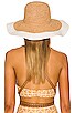 view 2 of 3 Lucia Brim Sunhat in Natural & White