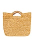 view 1 of 4 Small Napa Lux Bag in Natural & Gold