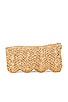 view 2 of 4 Avon Clutch in Natural & Gold