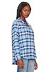 view 2 of 4 EILEEN 탑 in Light Blue Plaid