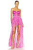 view 1 of 4 BUSTIER ドレス in Fuchsia