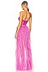 view 3 of 4 BUSTIER ドレス in Fuchsia