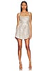 view 1 of 4 Candice Mini Dress in Silver