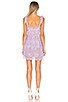 view 3 of 3 Valentina Lace Mini Dress in Lavender