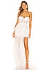 X REVOLVE Bustier Gown, view 1, click to view large image.