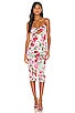 Robin Floral Midi Dress, view 1 of 3, click to view large image.