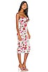Robin Floral Midi Dress, view 2 of 3, click to view large image.