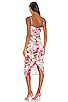 Robin Floral Midi Dress, view 3 of 3, click to view large image.