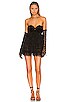 Jourdan Off The Shoulder Mini Dress, view 1 of 3, click to view large image.