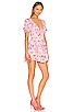 view 2 of 3 Paulina Puff Sleeve Mini Dress in Pink