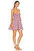 Sasha Strapless Mini Dress, view 2 of 3, click to view large image.