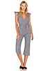 Gingham Jumpsuit, view 1, click to view large image.