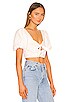 view 2 of 4 Jessie Crop Top in White