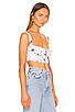 view 2 of 4 Farah Crop Top in White