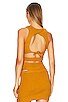 view 3 of 4 MAGGIE 탑 in Orange