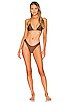 Katarina Satin Bikini Bottom, view 4 of 4, click to view large image.